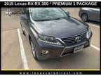 2015 Lexus RX 350 PREMIUM/BLIND SPOT/HTD-COLD SEATS/NAV-$8K OPTIONS
