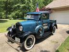 Ford Model A Black|Blue