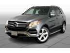 2017UsedMercedes-BenzUsedGLEUsed4MATIC SUV