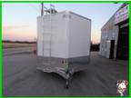 8.5 x 16 16ft Car Hauler UTV Classic Racing Show Bike Enclosed Cargo Trailer TX