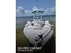 24 foot Sea Pro 248 bay