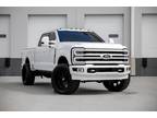 2024 Ford F250 Platinum 4x4 6.7l Powerstroke Diesel 5k Mile Loaded Paint Matched