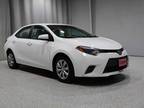 2016 Toyota Corolla White, 39K miles