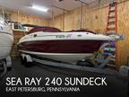 24 foot Sea Ray 240 Sundeck