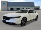 2025 Honda Accord Hybrid White, new