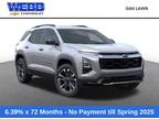 2025 Chevrolet Equinox RS