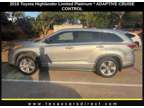 2016 Toyota Highlander Limited Platinum V6 AWD/ACTIVE CRUISE/PARK