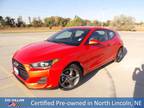 2020 Hyundai Veloster Orange, 20K miles