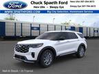 2025 Ford Explorer White, 12 miles
