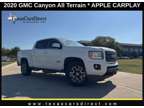 2020 GMC Canyon All Terrain V6 CREW CAB 4WD/1-OWNER CLEAN CARFAX/APPLE