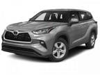 2021 Toyota Highlander Black, 33K miles