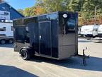 2025 J&C Trailers 6X12SA W/REAR RAMP DOOR 6' EXTRA HIGHT W/