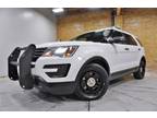 2017 Ford Explorer Police AWD Red/Blue Lightbar and LED Lights, Dual Partition