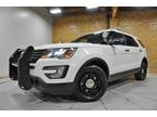 2018 Ford Explorer Police AWD Red/Blue Lightbar and LED Lights, Dual Partition