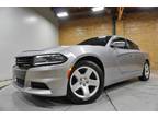 2016 Dodge Charger 5.7L V8 HEMI Police, Blue Visor and LED Lights, Partition