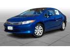 2012UsedHondaUsedCivicUsed4dr Auto