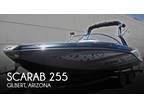 25 foot Scarab 255 ID WAKE EDITION