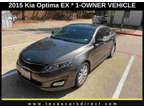 2015 Kia Optima EX 1-OWNER/PREMIUM PKG/HTD-COLD SEATS/PANO