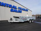 2024 Silver Mountain Trailers 83"x16ft Galvanized Dump Trailer
