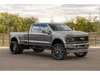 2024 Ford F450 Lariat 4x4 Powerstroke Diesel 4" Wicked Lift Kit 600 Miles Paint