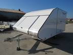 2025 Triton Trailers TC128 8.5x12ft Alum Enclosed Snowmobile Trailer