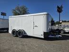2024 Delta 6x16' Enclosed steel cargo trailer