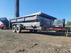 2025 MAXX-D DJX 8316 7x16 dump trailer with 36 side