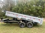 2025 Load Trail DL 83X16X2 Two Tone Dump w/Hyd. Jack 14K GVWR 14 ply