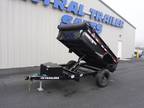 2025 PJ Trailers D5 5x8ft Utility Dump Trailer