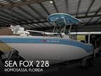 22 foot Sea Fox 228 Commander