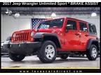 2017 Jeep Wrangler Unlimited Sport 4WD/AUTOMATIC/CLEAN CARFAX/LOW MILES-$5K