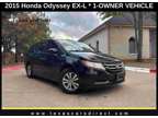 2015 Honda Odyssey EX-L 1-OWNER/HEATED LEATHER/CAMERA/SUNROOF