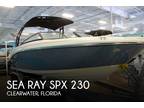 23 foot Sea Ray SPX 230