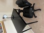 36 Inch Wide Desk and Chair
