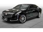 2018UsedCadillacUsedCT6Used4dr Sdn
