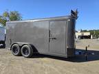 2024 Delta 6x16' Enclosed steel cargo trailer
