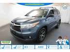 2016 Toyota Highlander Blue, 105K miles
