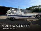 18 foot Shallow Sport 18