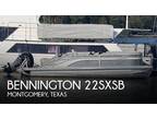 22 foot Bennington 22SXSB