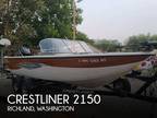 21 foot Crestliner 2150 Sportfish SST