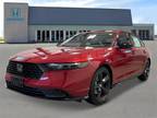 2025 Honda Accord Hybrid Red, new