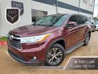 2016 Toyota Highlander XLE - Rowlett,TX