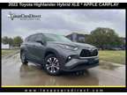 2022 Toyota Highlander Hybrid XLE APPLE CARPLAY/HEATED SEATS/CAMERA/SUNROOF/3...