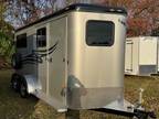 2025 Hawk Trailers 2H BP w/Dress & Rear Double Doors, 7'6"x6'8"