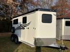 2025 Hawk Trailers 2H BP w/Dress & Rear Double Doors, 7'6"x6'8"