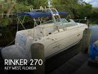 27 foot Rinker 270 fiesta vee
