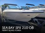 21 foot Sea Ray SPX 210 OB
