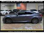 2017 Lexus RC 200t COUPE F-SPORT/BLIND SPOT/HTD-COLD SEATS-$7K OPTION