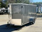 2025 J&C Trailers 6X12SA W/ BARN DOOR
