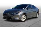 2020UsedHyundaiUsedElantraUsedIVT